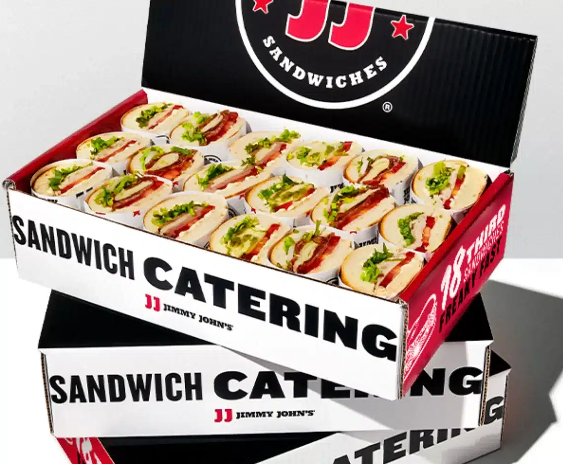 Jimmy John’s Free 18-Piece Monthly Giveaway