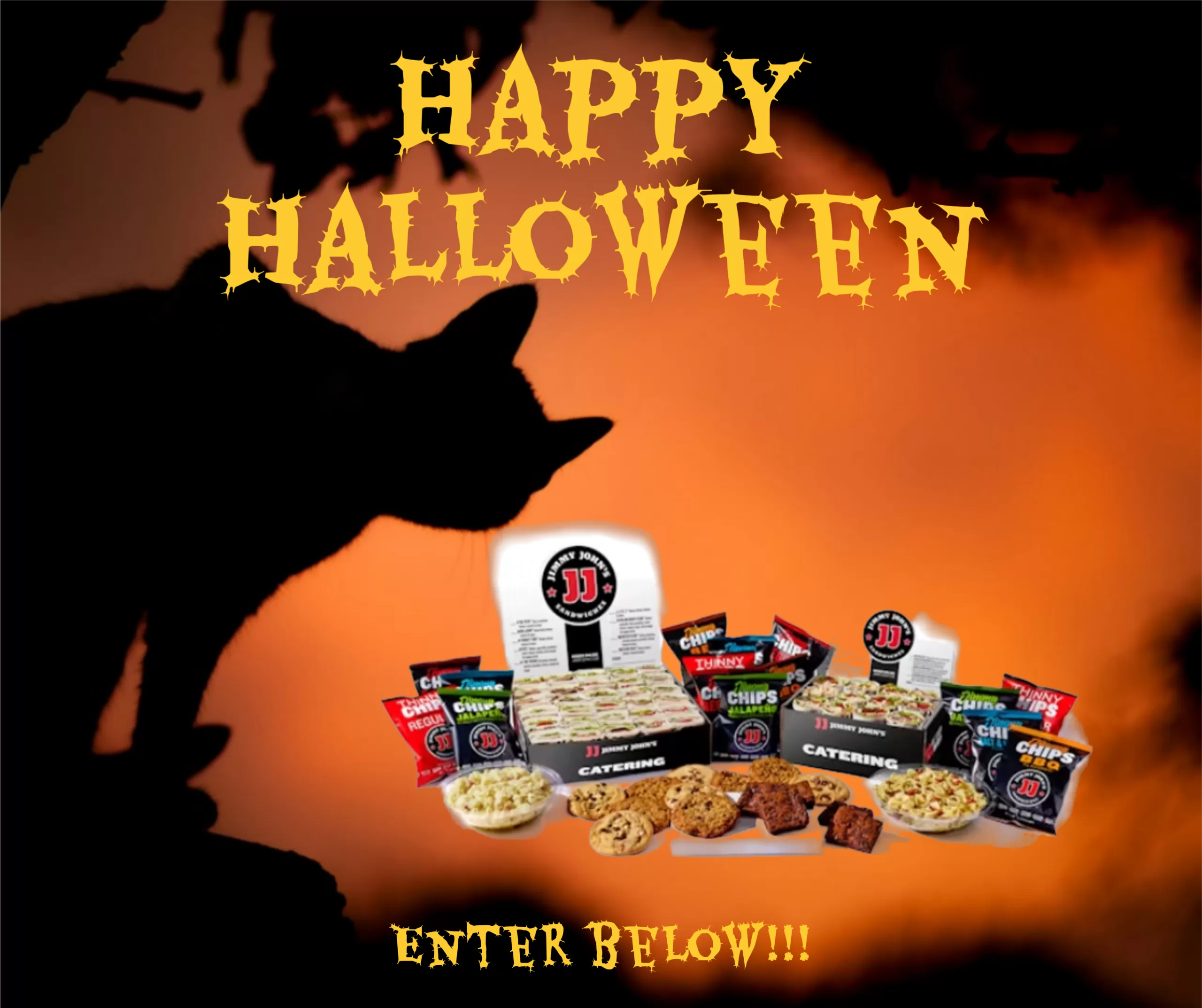 Jimmy John's Halloween Catering Bundle Giveaway 2025